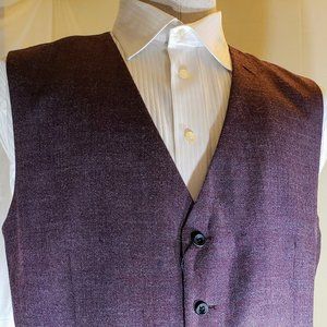 NWT Daniel Hechter Paris Vest-London- Maroon-44L